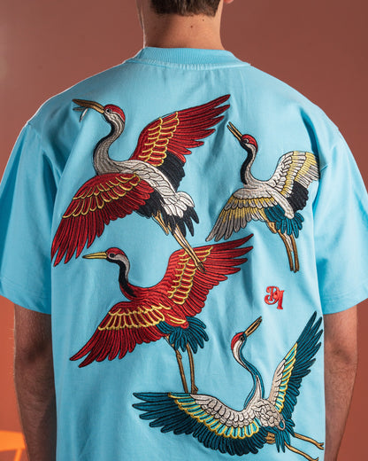 ETERNAL SKY T-SHIRT- SKY BLUE