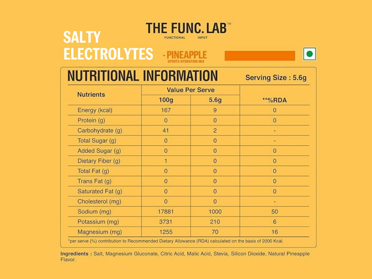 Salty Hydration Mix Pineapple