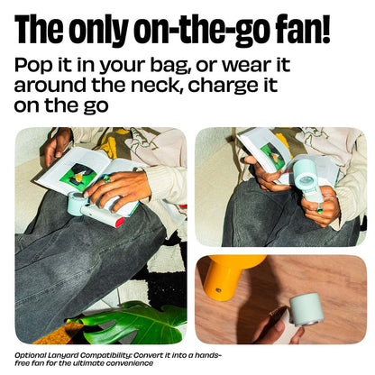 Nuuk BFF Rechargeable Personal Fan with IceTouch - Tokyo Totti Candy