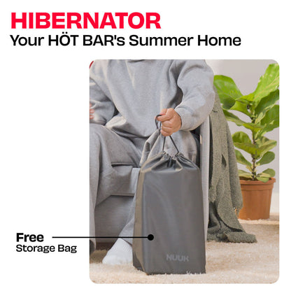 NUUK HOT BAR  2200W PTC SPACE HEATER WITH CERAMIC HEATING PLATE