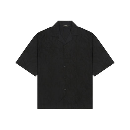 NOIR BLOOM CUBAN SHIRT