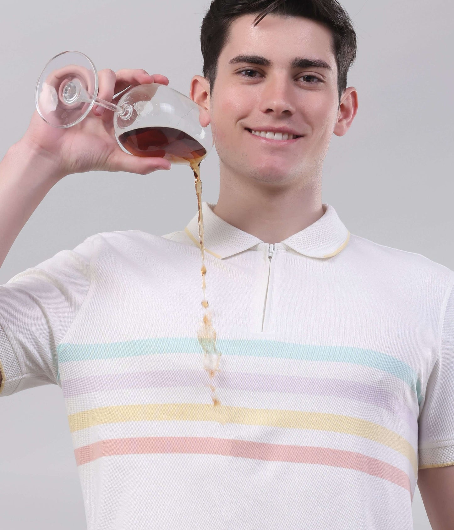 Polo Tshirt | Anti Stain Anti Odor Water Repellent   VANILLACREAM