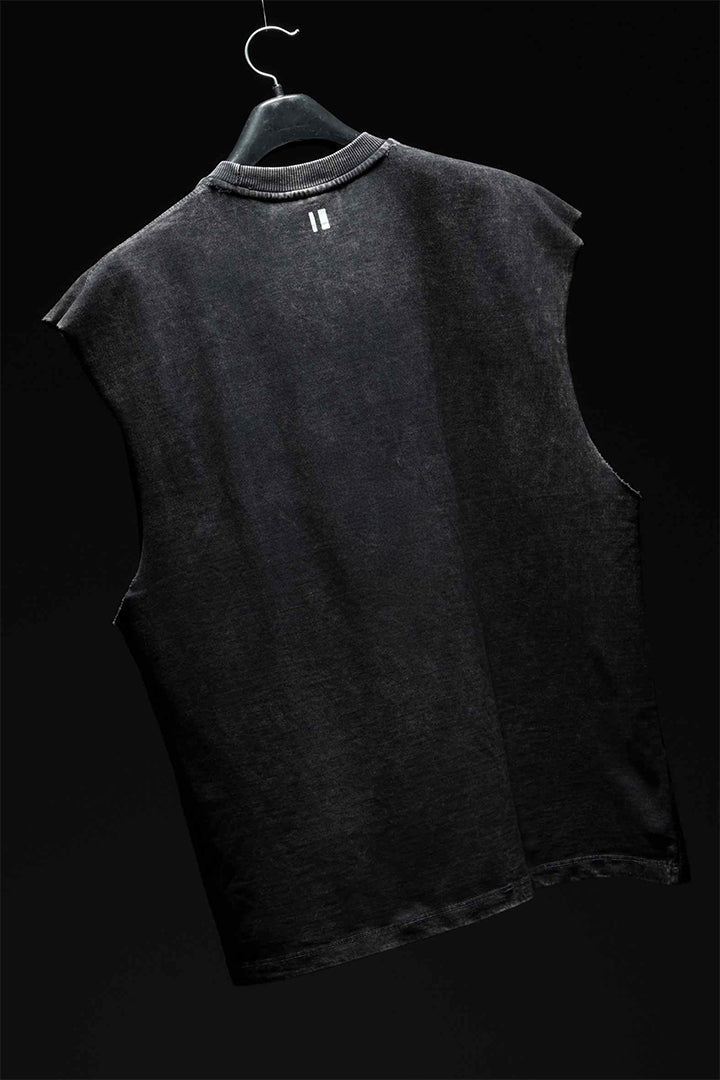 Black Washed Smash The Patriarchy Vest