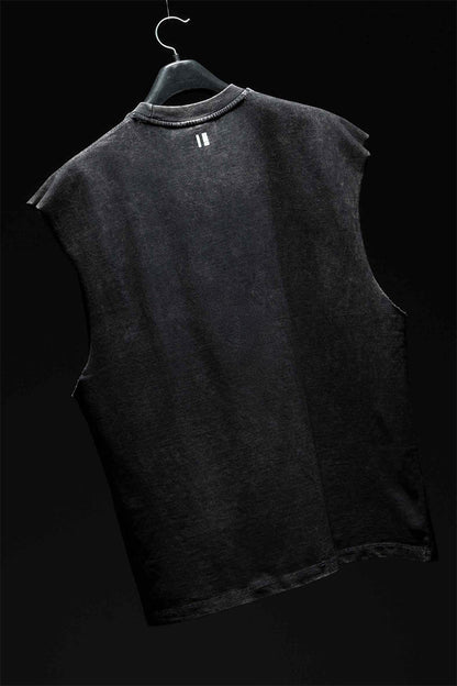 Black Washed Smash The Patriarchy Vest