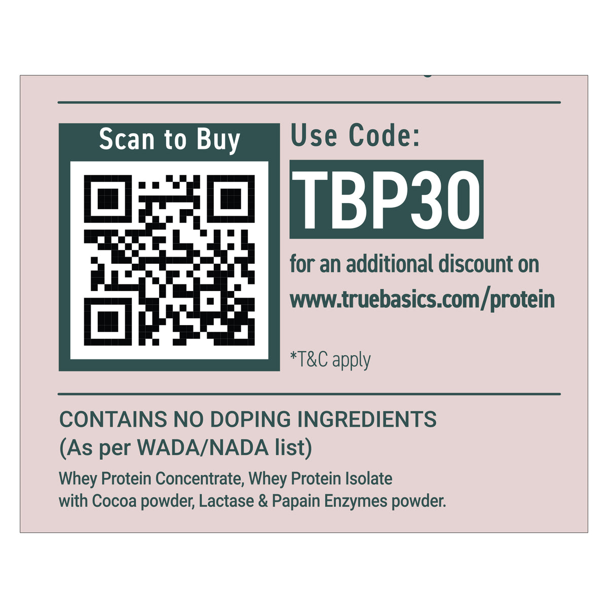 Clean Whey Protein Powder Blend
