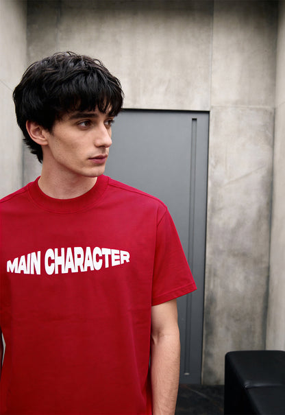Voice Mail Hot Pink Heavyweight-Oversized T-Shirt