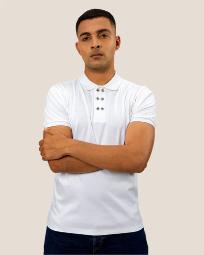Double Placket PoloShirt