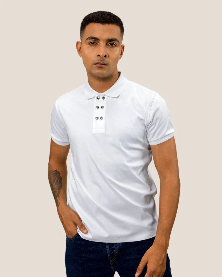 Double Placket PoloShirt