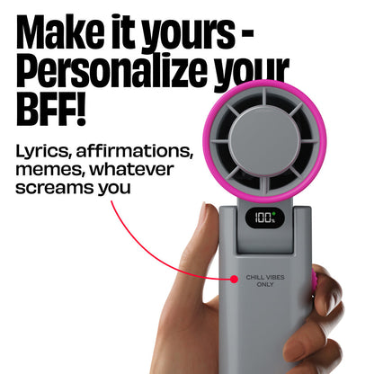 Nuuk BFF Rechargeable Personal Fan with IceTouch - Tokyo Totti Candy