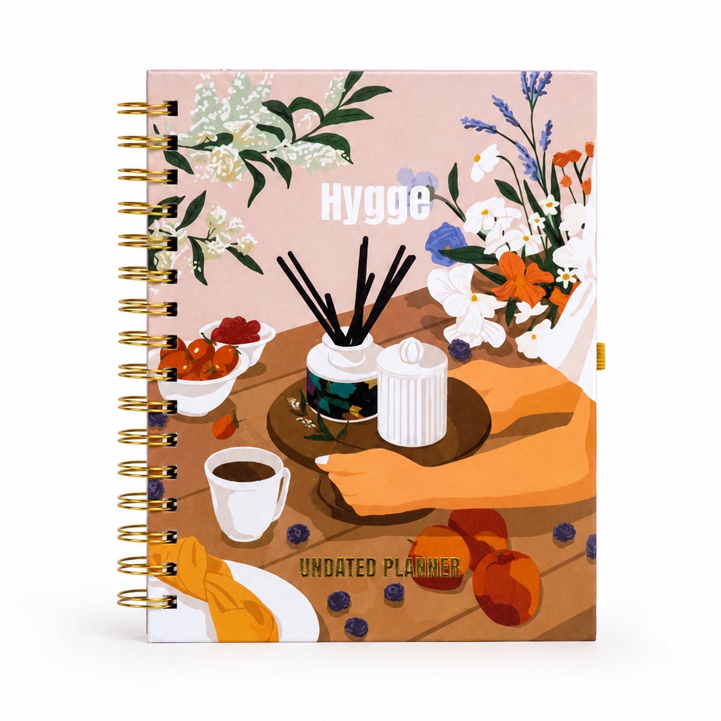 Undated Yearly Planner - Hygge + Ultimate Sticker Book