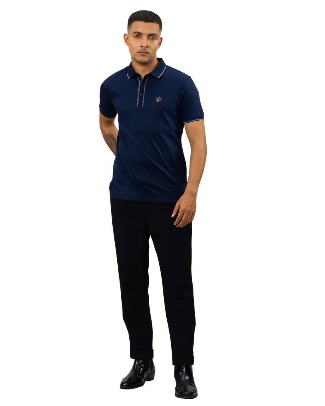 Blue Ember Luxe Poloshirt