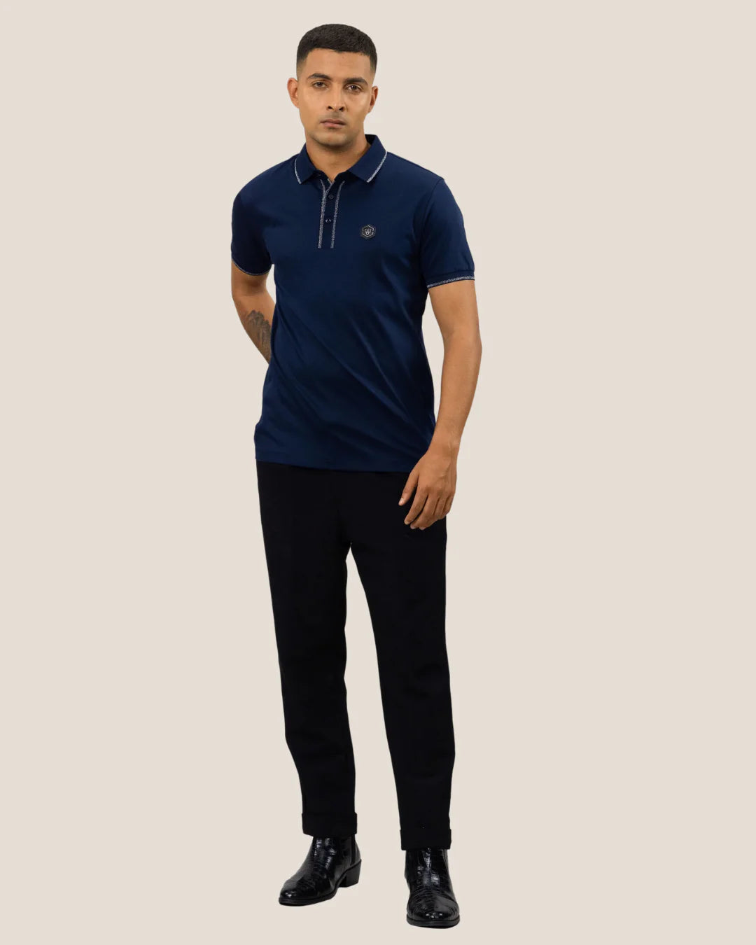 Blue Ember Luxe Poloshirt
