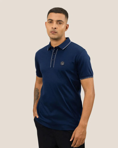 Blue Ember Luxe Poloshirt