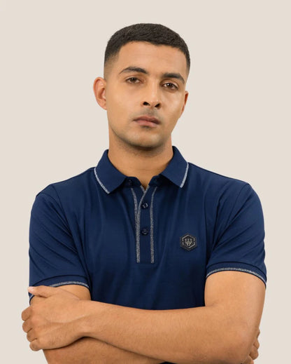 Blue Ember Luxe Poloshirt