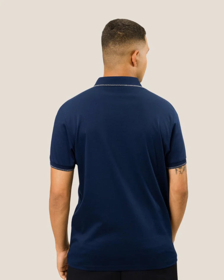 Blue Ember Luxe Poloshirt