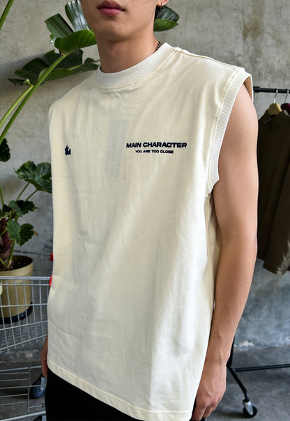 At The Top Cream Vest