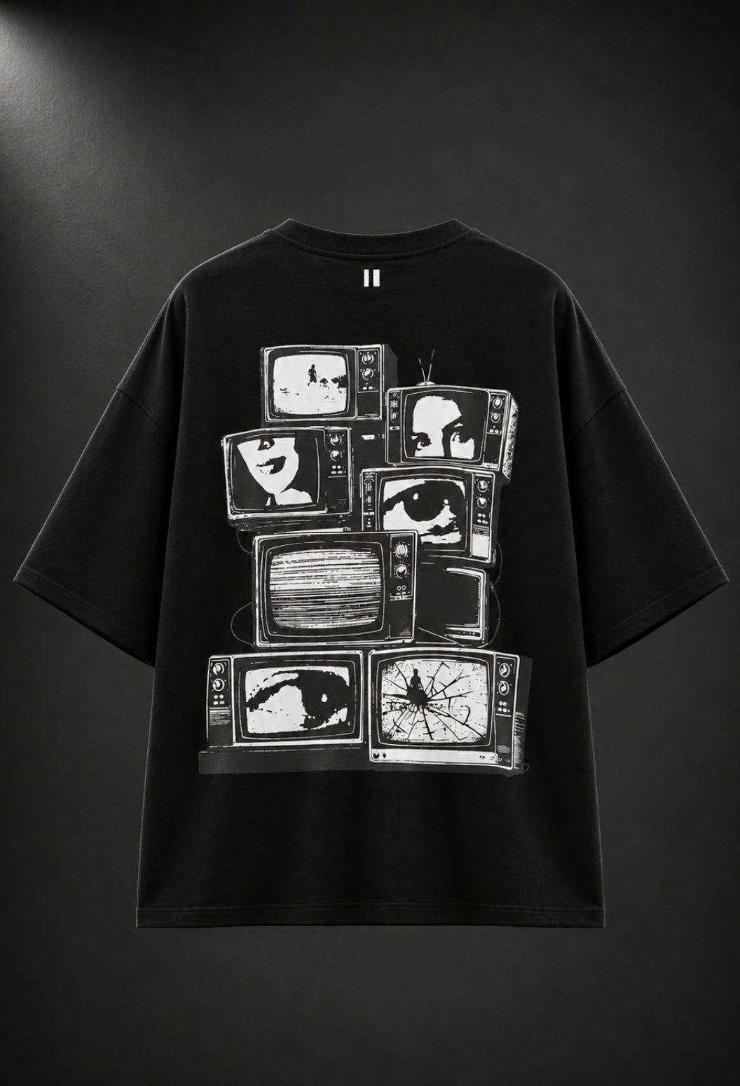 Under Trial By Society Black T-shirt