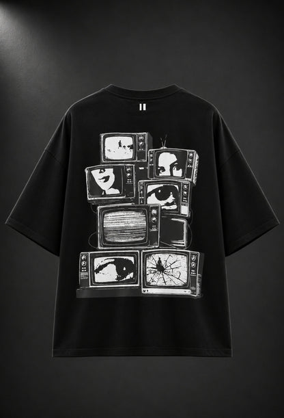 Under Trial By Society Black T-shirt