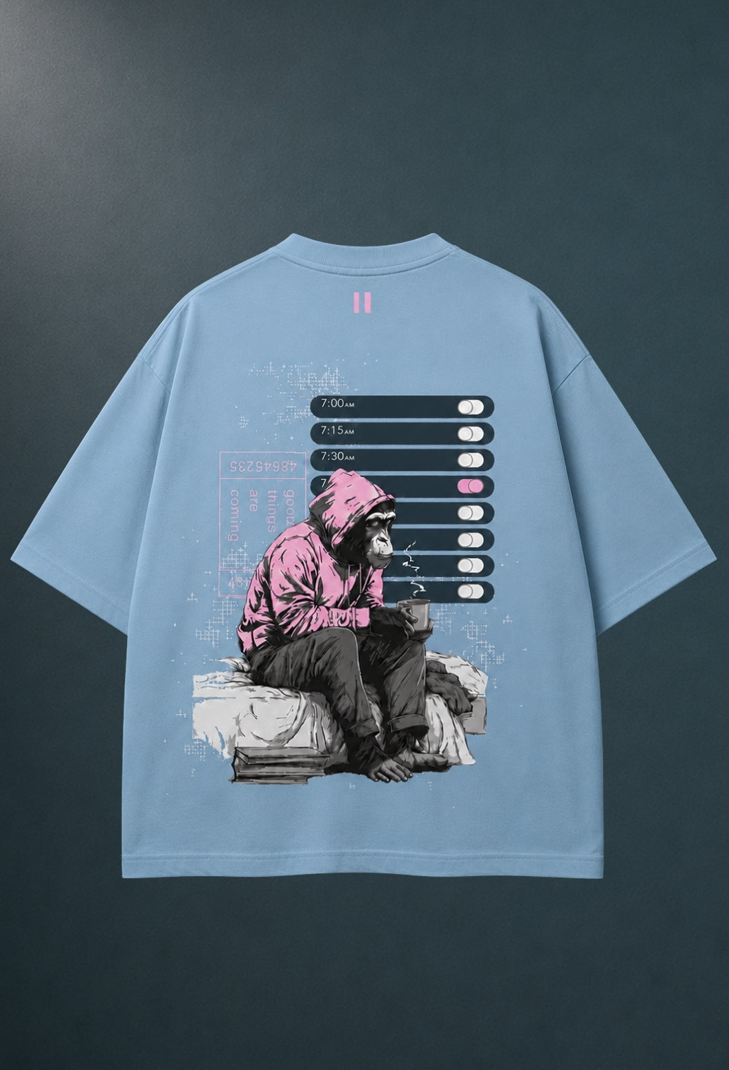 Chapter2Drip Almost/there Dusty Blue t-shirt â€” view 5