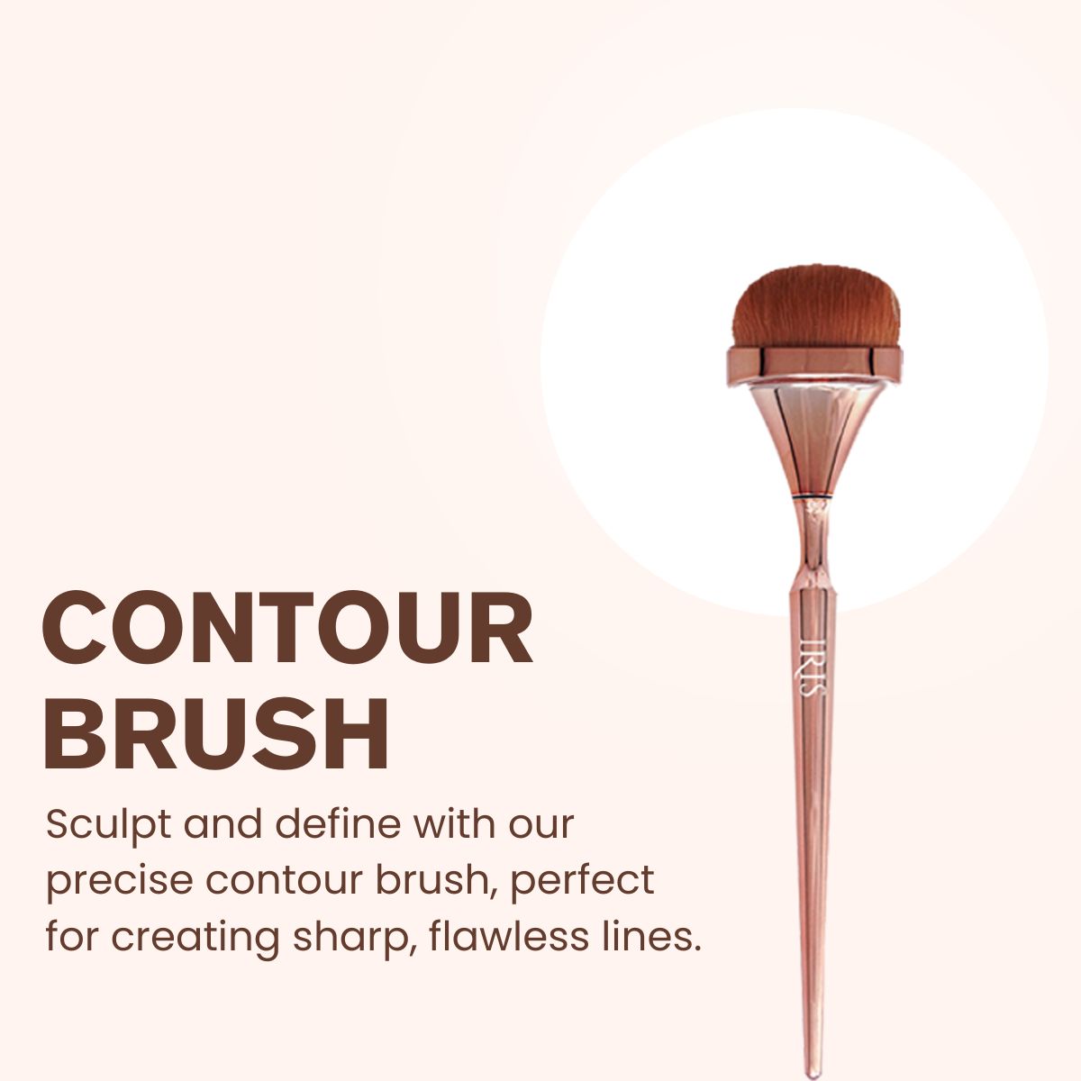 Luminous Hd Contour Brush | Iris Cosmetics at Broadway