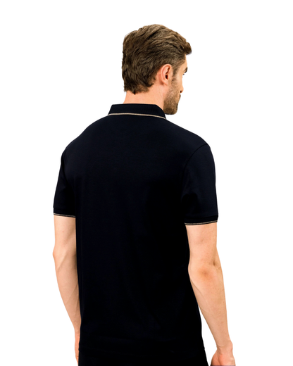 Regal Elegance Branded Badge Luxe Polo