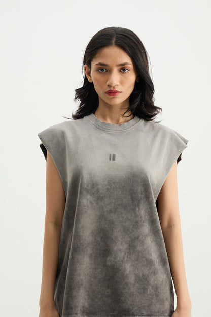Chapter2Drip Grey Washed vest â€” view 3