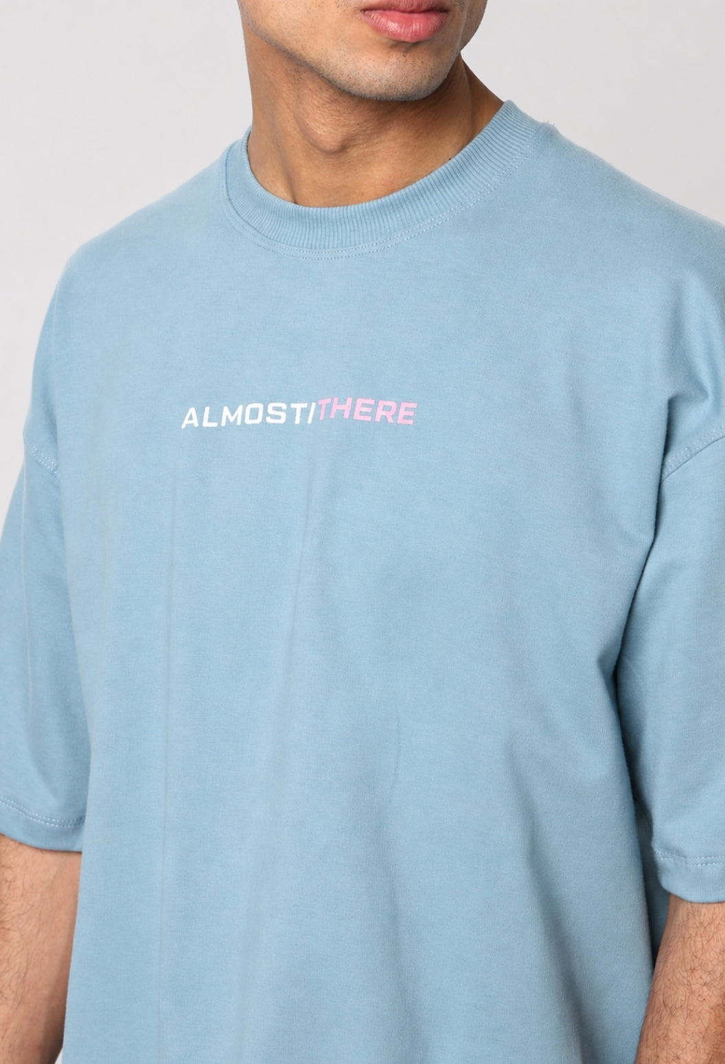 Chapter2Drip Almost/there Dusty Blue t-shirt â€” view 4