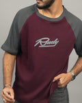 RWDY TEXTURE TEE IN SLATE WINE | RWDY at Broadway