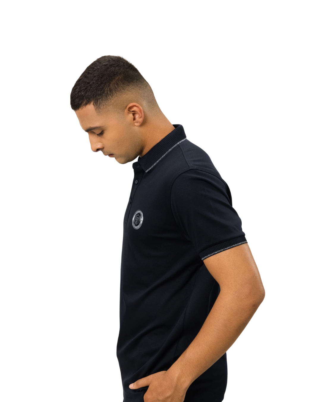 Gilded Classic Branded Badge Polo