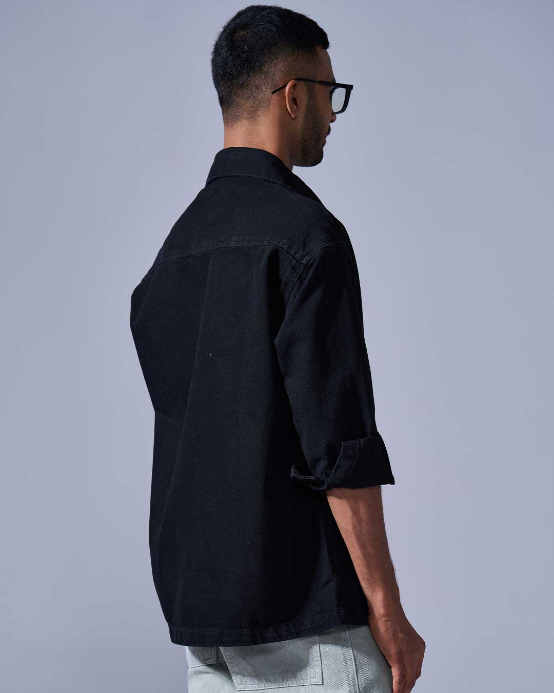 RWDY OFF-DUTY DENIM SHIRT | STONE BLACK | RWDY at Broadway