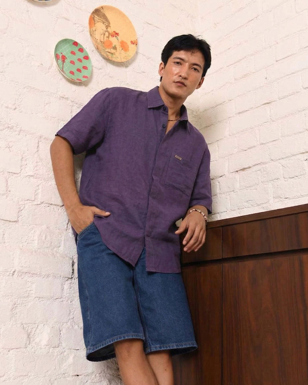 RWDY BREEZE SHIRT | DEEP PLUM | RWDY at Broadway