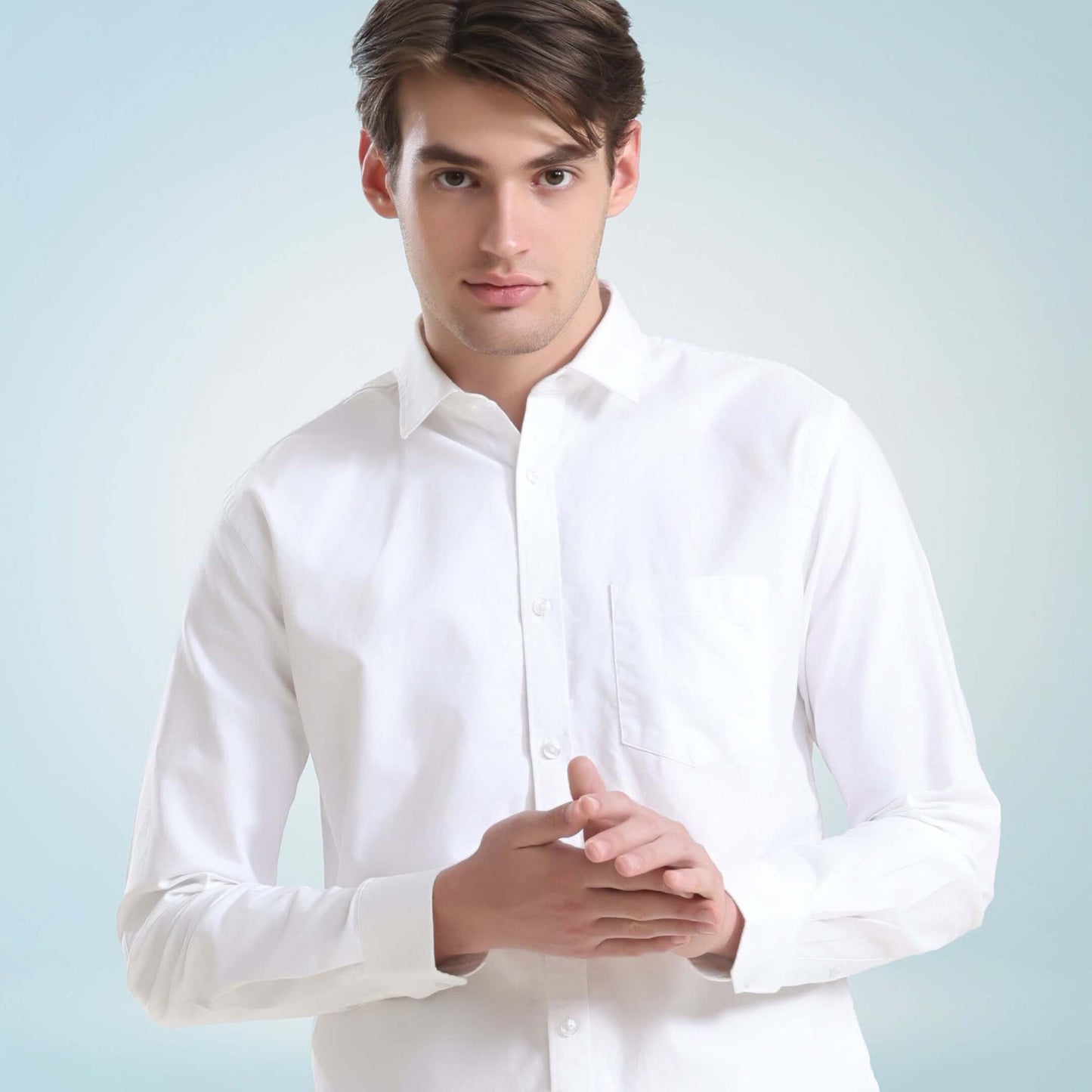 Shirt | Anti Stain Anti Odor Water Repellent   MOONLITEWHITE