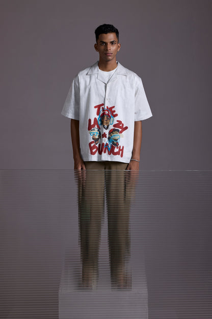 LAZY BUNCH PRINTED SHIRT