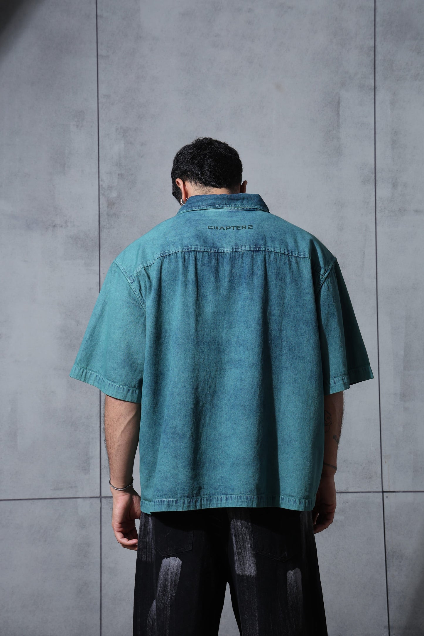 Teal Wash Shirt