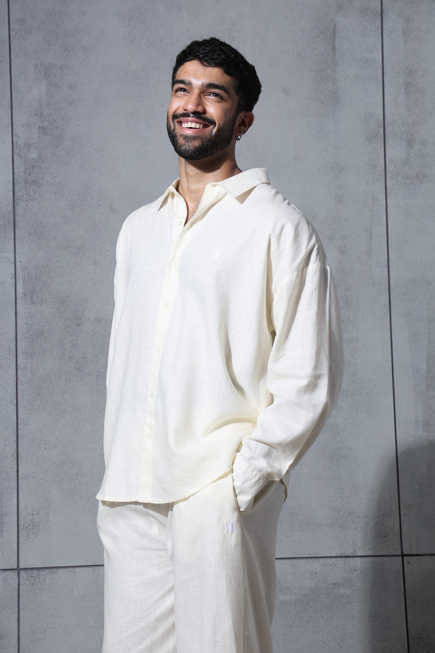 Linen Shirt Butter Yellow