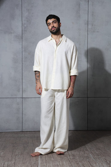 Linen Pants Butter Yellow