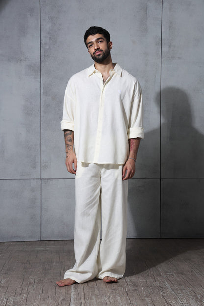 Linen Pants Butter Yellow
