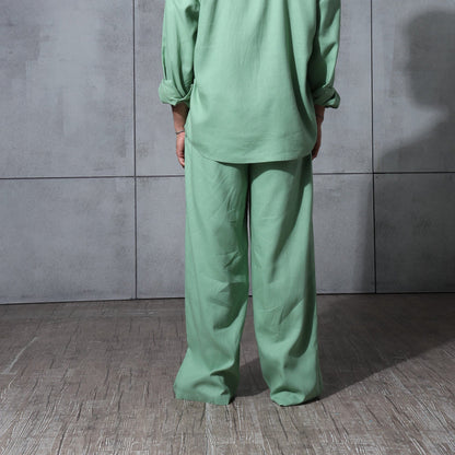 Matcha Mist Linen Pants