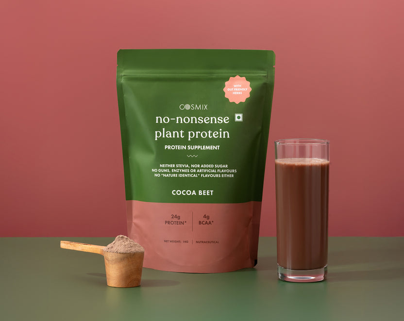 No-Nonsense Plant Protein Cocoa Beet | COSMIX at Broadway