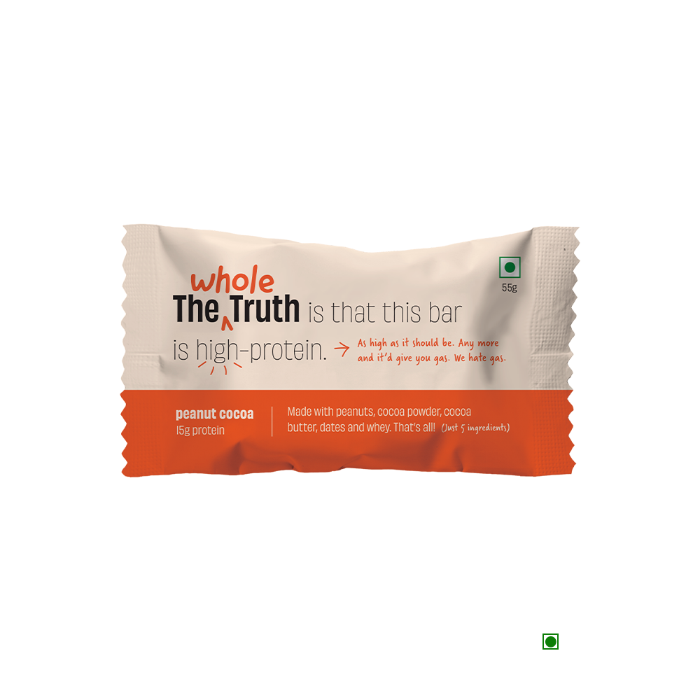 The Whole Truth Peanut Cocoa Protein Bar 55g | The Whole Truth Foods at Broadway
