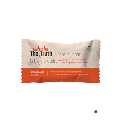 The Whole Truth Peanut Cocoa Protein Bar 55g | The Whole Truth Foods at Broadway