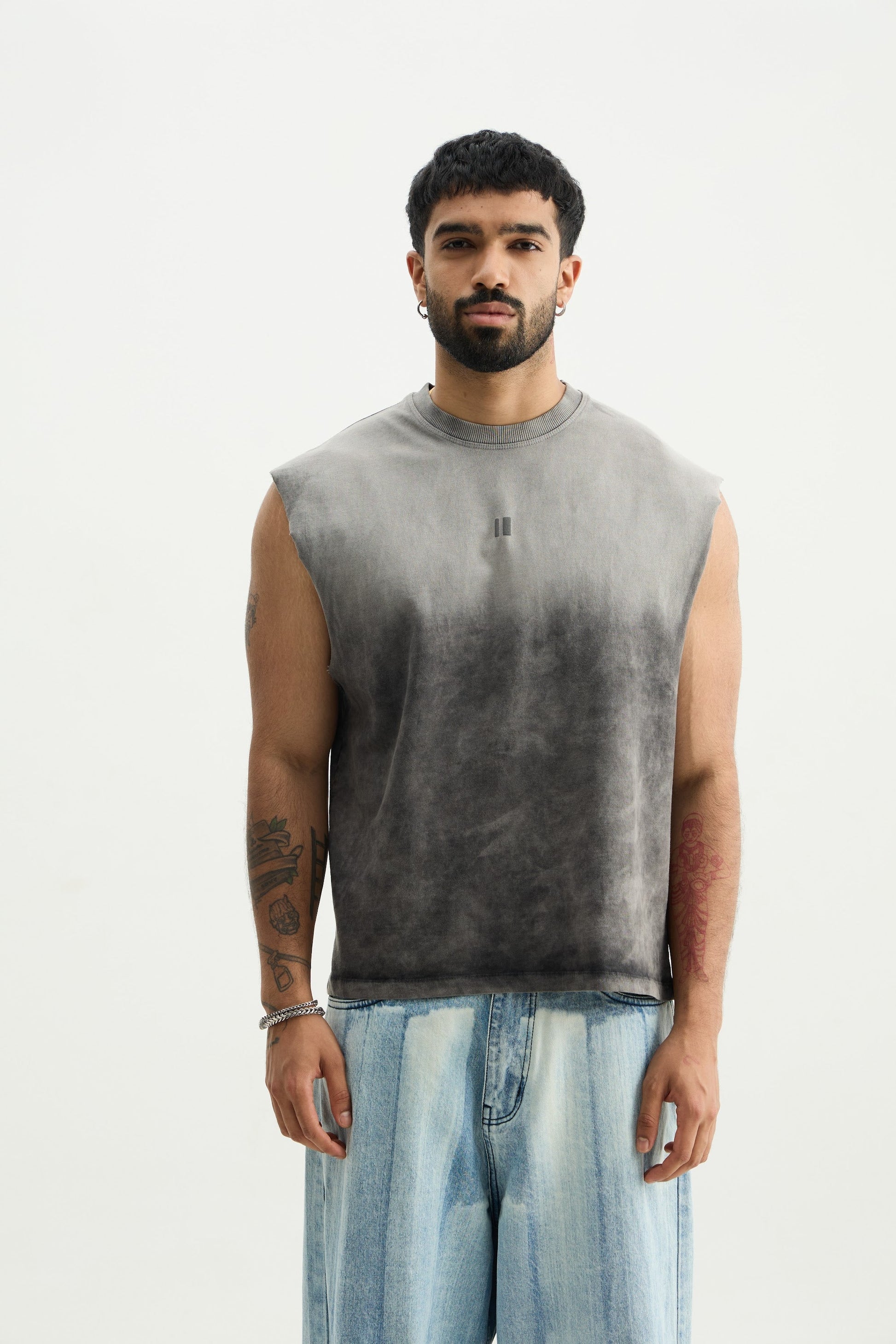 Chapter2Drip Grey Washed vest â€” view 2