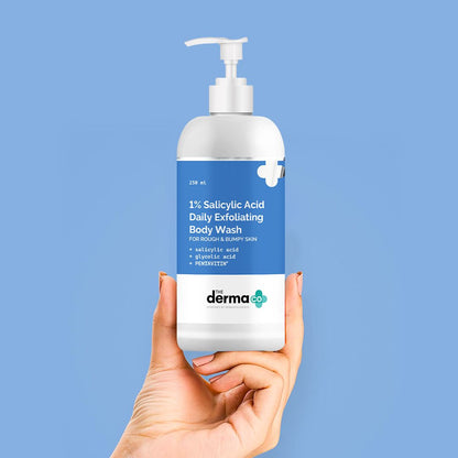 1% Salicylic Acid Daily Exfoliating Body Wash with Salicylic Acid , Glycolic Acid & PENTAVITINÂ® - 250ml
