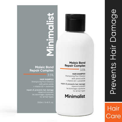 Minimalist Maleic Bond Repair Complex 3.5% Hair Shampoo 250 ml