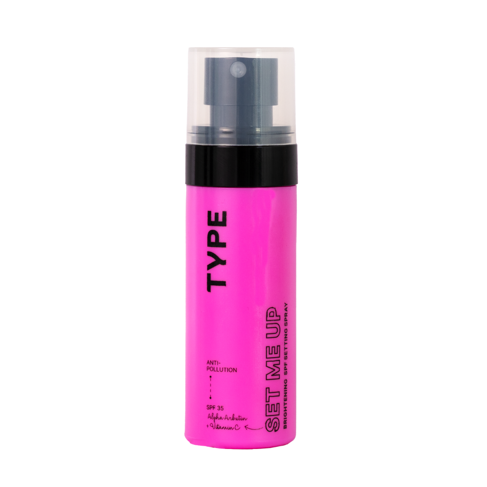 Set Me Up Brightening SPF Setting Spray | Type Beauty Inc. at Broadway