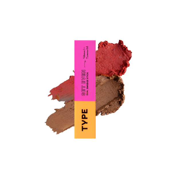 Get Even Dual Smudge Bronzer + Blush Stick | Type Beauty Inc. at Broadway