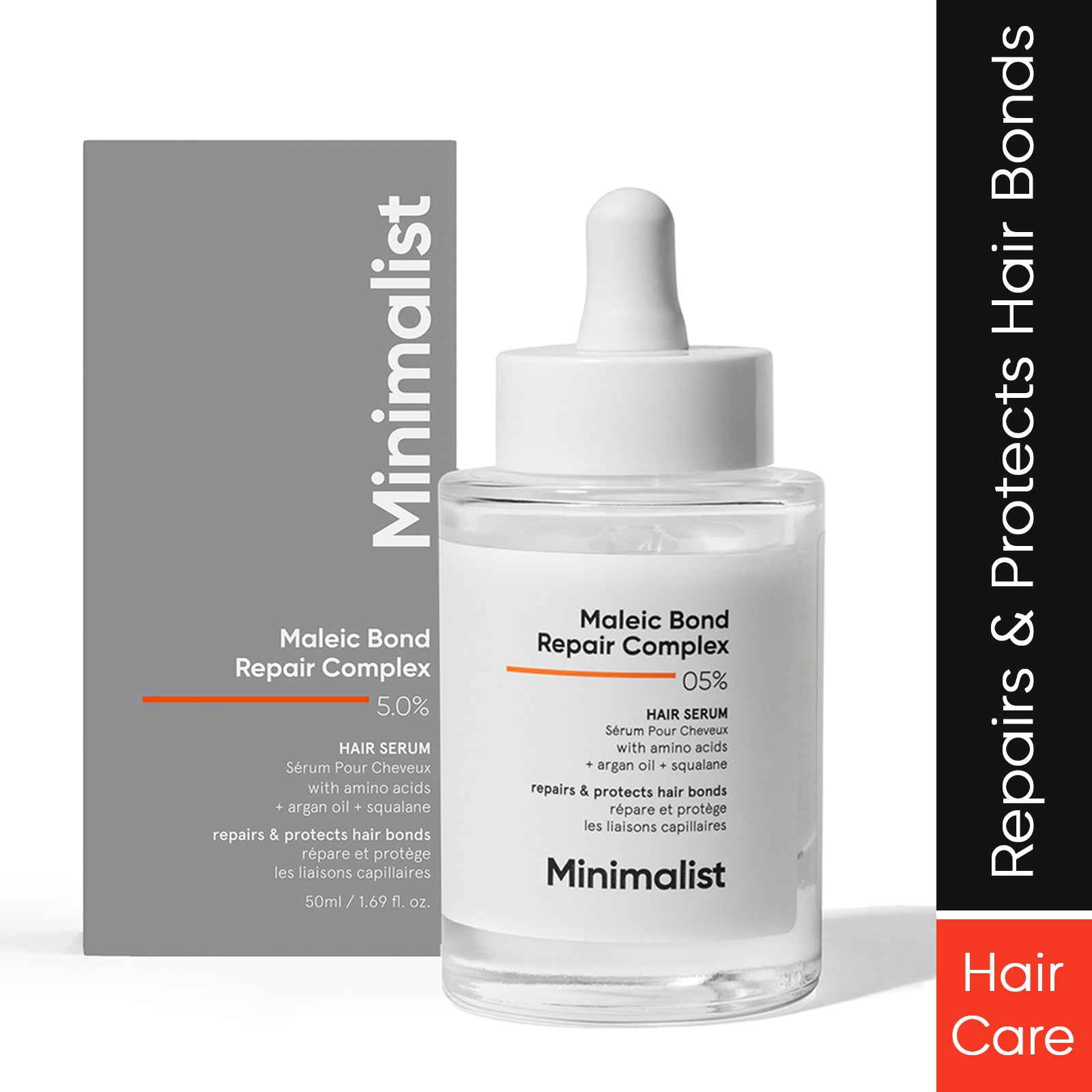 Minimalist Maleic Bond Repair Complex 05% Hair Serum 50ml | Minimalist at Broadway