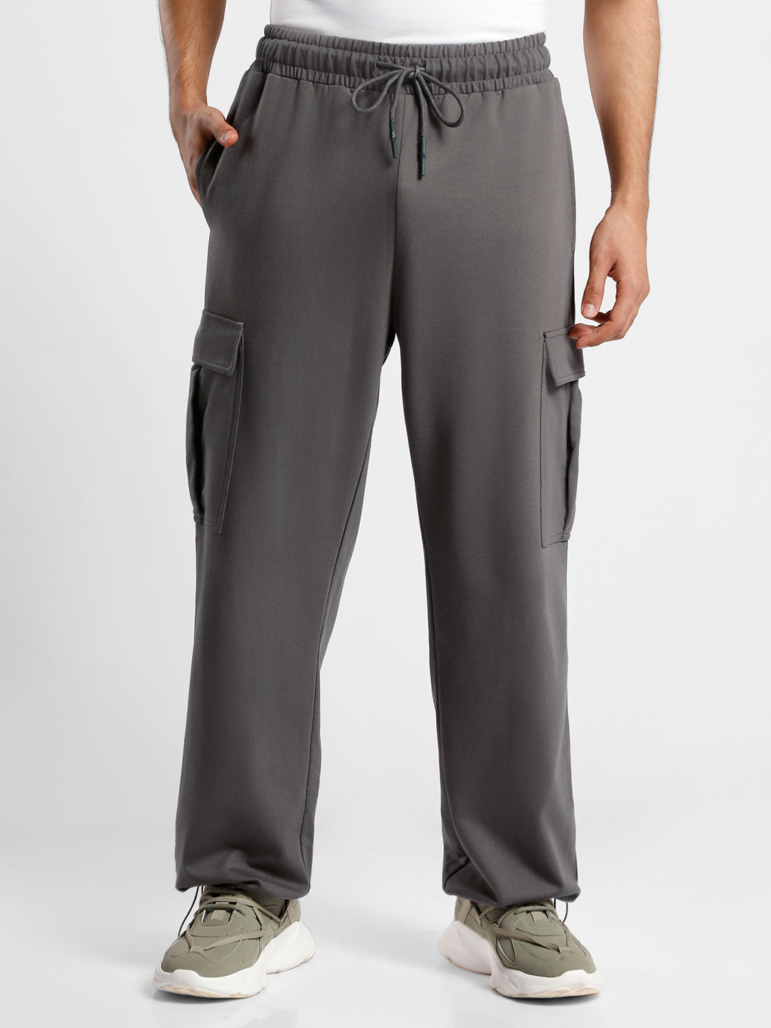 Relaxed Fit Cargo Joggers