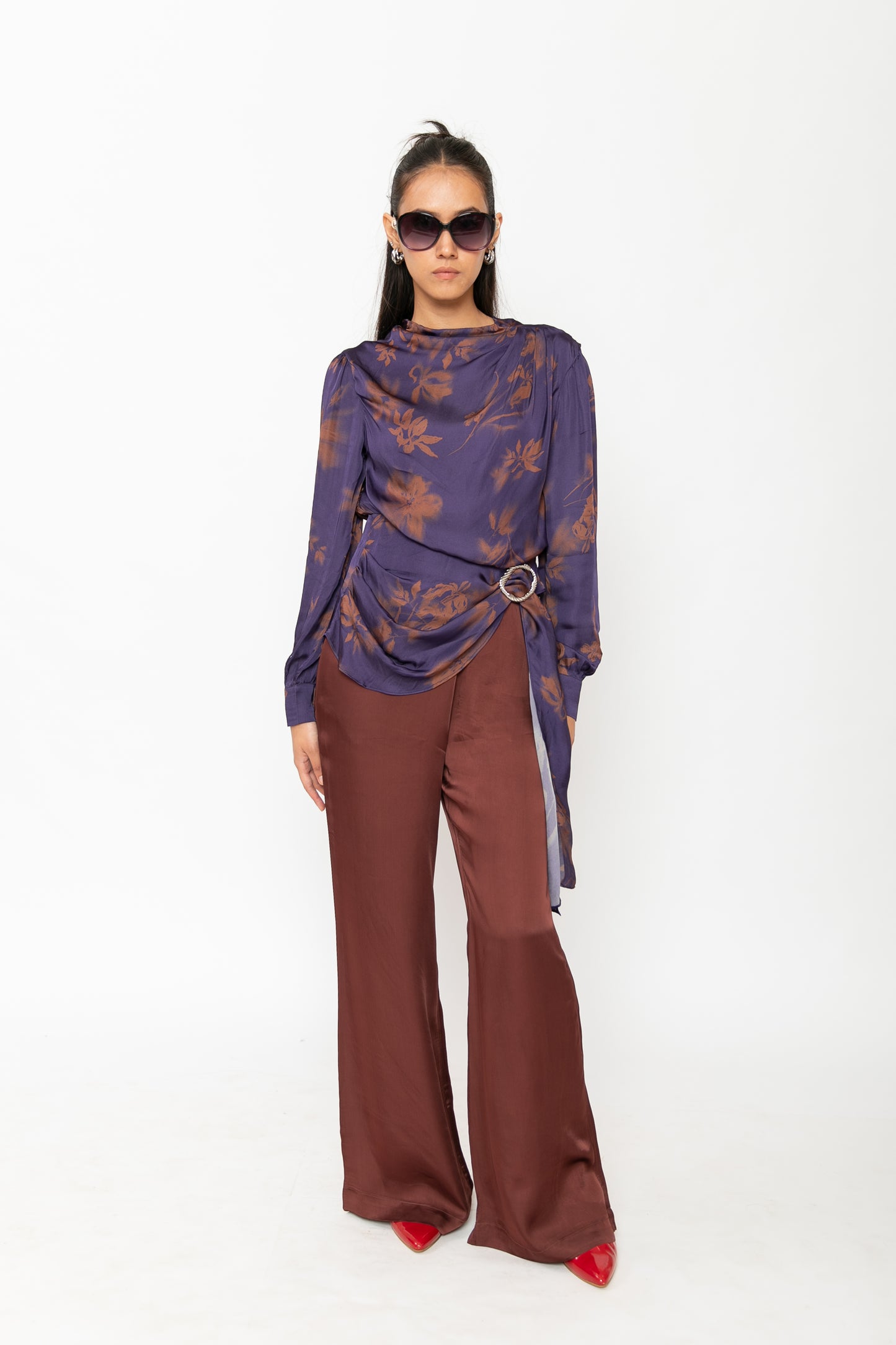 Contemponari-Creme Brulee Top-Purple