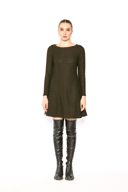 Contemponari-Arete Dress-Green